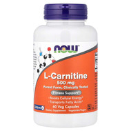 <img alt="NOW Foods, L-Carnitine, 500 mg, 60 Veg Capsules" title="NOW Foods, L-Carnitine, 500 mg, 60 Veg Capsules,733739000729"