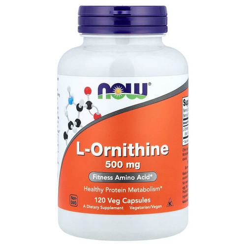 <img alt="NOW Foods, L-Ornithine, 500 mg, 120 Veg Capsules" title="NOW Foods, L-Ornithine, 500 mg, 120 Veg Capsules,733739001221"