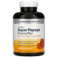 <img alt="American Health, Super Papaya Enzyme Plus, 360 Chewable Tablets" title="American Health, Super Papaya Enzyme Plus, 360 Chewable Tablets,076630502054"