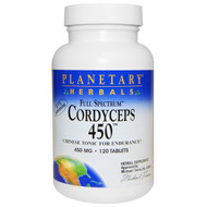 <img alt="Planetary Herbals, Cordyceps 450, Full Spectrum, 450 mg, 120 Tablets" title="Planetary Herbals, Cordyceps 450, Full Spectrum, 450 mg, 120 Tablets,021078104339"