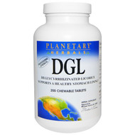 <img alt="Planetary Herbals, DGL, Deglycyrrhizinated Licorice, 200 Chewable Tablets" title="Planetary Herbals, DGL, Deglycyrrhizinated Licorice, 200 Chewable Tablets,021078105015"