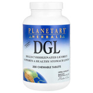 <img alt="Planetary Herbals, DGL, 380 mg, 200 Chewable Tablets" title="Planetary Herbals, DGL, 380 mg, 200 Chewable Tablets,021078105015"