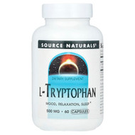 <img alt="Source Naturals, L-Tryptophan, 500 mg, 60 Capsules" title="Source Naturals, L-Tryptophan, 500 mg, 60 Capsules,021078019848"