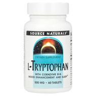<img alt="Source Naturals, L-Tryptophan with Coenzyme B-6, 60 Tablets" title="Source Naturals, L-Tryptophan with Coenzyme B-6, 60 Tablets,021078019879"