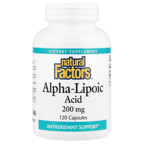 <img alt="Natural Factors, Alpha-Lipoic Acid, 200 mg, 120 Capsules" title="Natural Factors, Alpha-Lipoic Acid, 200 mg, 120 Capsules,068958020990"