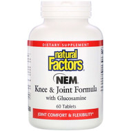 <img alt="Natural Factors, NEM Knee & Joint Formula with Glucosamine, 60 Tablets" title="Natural Factors, NEM Knee & Joint Formula with Glucosamine, 60 Tablets,068958026855"