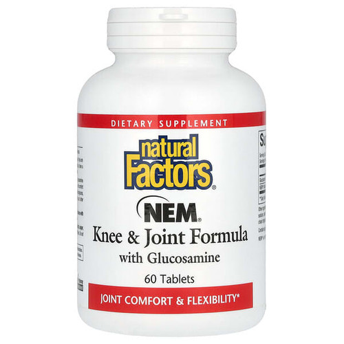<img alt="Natural Factors, NEM, Knee & Joint Formula with Glucosamine, 60 Tablets" title="Natural Factors, NEM, Knee & Joint Formula with Glucosamine, 60 Tablets,068958026855"