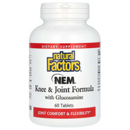 <img alt="Natural Factors, NEM, Knee & Joint Formula with Glucosamine, 60 Tablets" title="Natural Factors, NEM, Knee & Joint Formula with Glucosamine, 60 Tablets,068958026855"