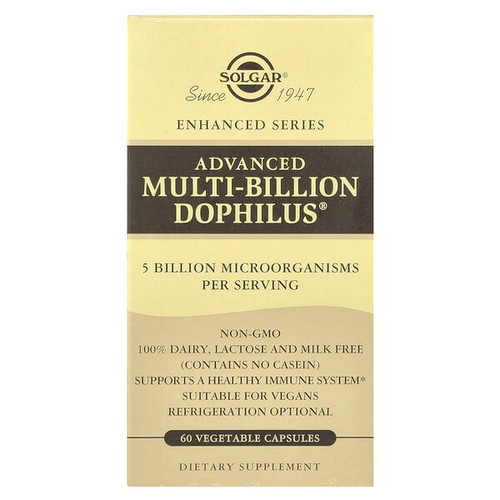 <img alt="Solgar, Advanced Multi-Billion Dophilus, 60 Vegetable Capsules" title="Solgar, Advanced Multi-Billion Dophilus, 60 Vegetable Capsules,033984000391"