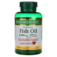 <img alt="Natures Bounty, Fish Oil, 2,400 mg, 90 Coated Softgels" title="Natures Bounty, Fish Oil, 2,400 mg, 90 Coated Softgels,074312171307"