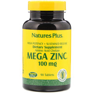 <img alt="Natures Plus, Mega Zinc, 100 mg, 90 Tablets" title="Natures Plus, Mega Zinc, 100 mg, 90 Tablets,097467036604"