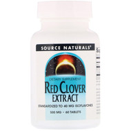 <img alt="Source Naturals, Red Clover Extract, 500 mg, 60 Tablets" title="Source Naturals, Red Clover Extract, 500 mg, 60 Tablets,021078013266"