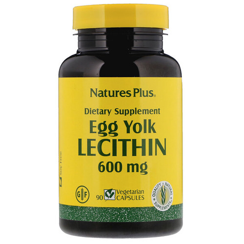 <img alt="Natures Plus, Egg Yolk Lecithin, 600 mg, 90 Vegetarian Capsules" title="Natures Plus, Egg Yolk Lecithin, 600 mg, 90 Vegetarian Capsules,097467041738"
