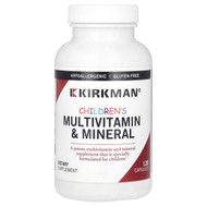 <img alt="Kirkman Labs, Childrens Multivitamin & Mineral, 120 Capsules" title="Kirkman Labs, Childrens Multivitamin & Mineral, 120 Capsules,812325021048"