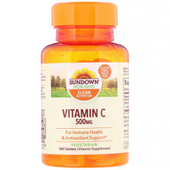 <img alt="Sundown Naturals, Vitamin C, 500 mg, 100 Tablets" title="Sundown Naturals, Vitamin C, 500 mg, 100 Tablets,030768005177"