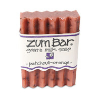 3 PACK OF Indigo Wild, Zum Bar, Goats Milk Soap, Patchouli-Orange, 3 oz Bar