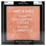 <img alt="wet n wild, MegaGlo, Highlighting Powder, 335A Bloom Time, 0.19 oz (5.4 g) (Discontinued Item)" title="wet n wild, MegaGlo, Highlighting Powder, 335A Bloom Time, 0.19 oz (5.4 g) (Discontinued Item),077802365118"