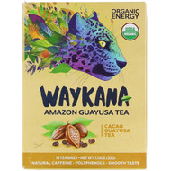 <img alt="Waykana, Amazon Guayusa Tea, Cacao Guayusa, 16 Tea Bags, 1.13 oz (32 g)" title="Waykana, Amazon Guayusa Tea, Cacao Guayusa, 16 Tea Bags, 1.13 oz (32 g),855211007030"
