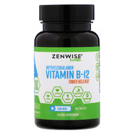 <img alt="Zenwise Health, Methylcobalamin, Vitamin B-12, Timed Release, 1000 mcg, 160 Tablets" title="Zenwise Health, Methylcobalamin, Vitamin B-12, Timed Release, 1000 mcg, 160 Tablets,856521007055"