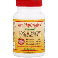 <img alt="Healthy Origins, Natural, Lyc-O-Mato Clinical Trio, 60 Softgels" title="Healthy Origins, Natural, Lyc-O-Mato Clinical Trio, 60 Softgels,603573151027"