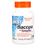<img alt="Doctors Best, Bacopa With Synapsa, 320 mg, 60 Veggie Caps" title="Doctors Best, Bacopa With Synapsa, 320 mg, 60 Veggie Caps,753950004542"