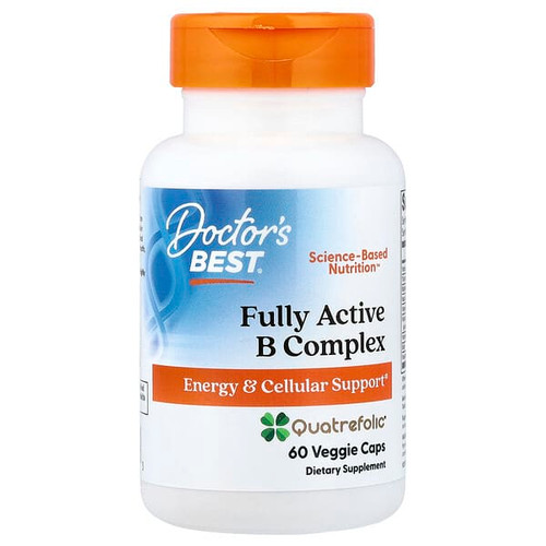 <img alt="Doctors Best, Fully Active B Complex, 60 Veggie Caps" title="Doctors Best, Fully Active B Complex, 60 Veggie Caps,753950005013"
