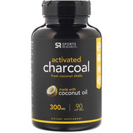 <img alt="Sports Research, Activated Charcoal From Coconut Shells, 300 mg, 90 Softgels" title="Sports Research, Activated Charcoal From Coconut Shells, 300 mg, 90 Softgels,023249010845"