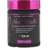 NLA for Her, Her Multi, Complete Female Multivitamin, 120 Tablets