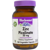 <img alt="Bluebonnet Nutrition, Zinc Picolinate, 50 mg, 100 Veggie Caps" title="Bluebonnet Nutrition, Zinc Picolinate, 50 mg, 100 Veggie Caps,743715007406"