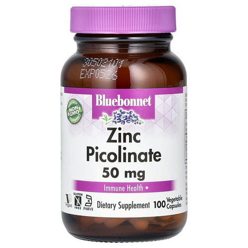 <img alt="Bluebonnet Nutrition, Zinc Picolinate, 50 mg, 100 Vegetable Capsules" title="Bluebonnet Nutrition, Zinc Picolinate, 50 mg, 100 Vegetable Capsules,743715007406"