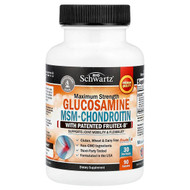 <img alt="BioSchwartz, Glucosamine MSM + Chondroitin with Patented Fruitex-B, Maximum Strength, 90 Capsules" title="BioSchwartz, Glucosamine MSM + Chondroitin with Patented Fruitex-B, Maximum Strength, 90 Capsules,737212751214"