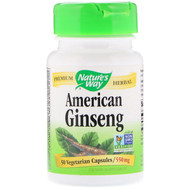 <img alt="Natures Way, American Ginseng, 550 mg, 50 Vegetarian Capsules" title="Natures Way, American Ginseng, 550 mg, 50 Vegetarian Capsules,033674134504"
