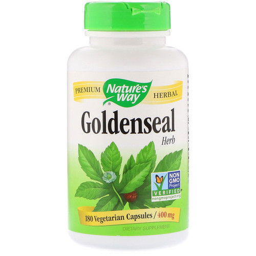 <img alt="Natures Way, Goldenseal, Herb, 400 mg, 180 Vegetarian Capsules" title="Natures Way, Goldenseal, Herb, 400 mg, 180 Vegetarian Capsules,033674137086"