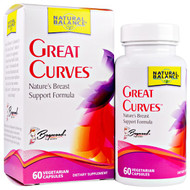 <img alt="Natural Balance, Great Curves, 60 Veggie Caps" title="Natural Balance, Great Curves, 60 Veggie Caps,047868844063"