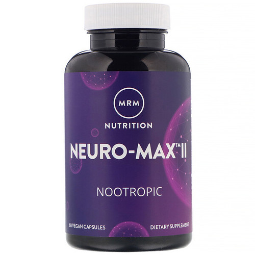 <img alt="MRM, Neuro-Max II, 60 Vegan Capsules" title="MRM, Neuro-Max II, 60 Vegan Capsules,609492560025"