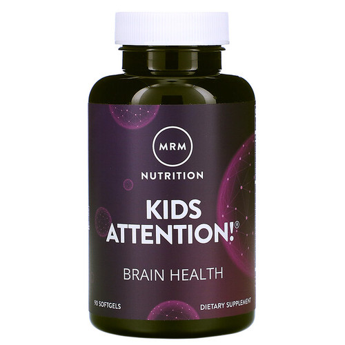 <img alt="MRM, Kids Attention! Softgels, 90 Softgels" title="MRM, Kids Attention! Softgels, 90 Softgels,609492630032"