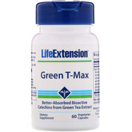 Life Extension, Green T-Max, 60 Vegetarian Capsules