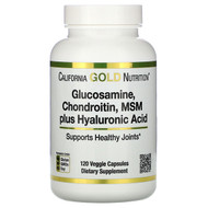 <img alt="California Gold Nutrition, Glucosamine, Chondroitin, MSM Plus Hyaluronic Acid, 120 Veggie Caps" title="California Gold Nutrition, Glucosamine, Chondroitin, MSM Plus Hyaluronic Acid, 120 Veggie Caps,898220010714"
