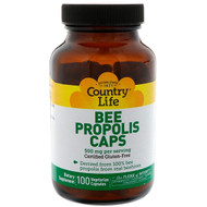 <img alt="Country Life, Bee Propolis Caps, 500 mg, 100 Vegetarian Capsules" title="Country Life, Bee Propolis Caps, 500 mg, 100 Vegetarian Capsules,015794031314"
