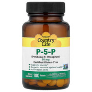 <img alt="Country Life, P-5-P, 100 Tablets" title="Country Life, P-5-P, 100 Tablets,015794062370"