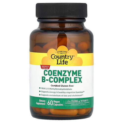 <img alt="Country Life, Coenzyme B-Complex , 60 Vegan Capsules" title="Country Life, Coenzyme B-Complex , 60 Vegan Capsules,015794064183"