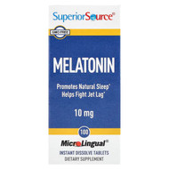 <img alt="Superior Source, Melatonin, 10 mg, 100 MicroLingual Instant Dissolve Tablets" title="Superior Source, Melatonin, 10 mg, 100 MicroLingual Instant Dissolve Tablets,076635902408"