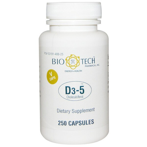 <img alt="Bio Tech Pharmacal, D3-5 Cholecalciferol, 250 Veggie Caps" title="Bio Tech Pharmacal, D3-5 Cholecalciferol, 250 Veggie Caps,705105112701"