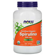 <img alt="Now Foods, Certified Organic Spirulina, 500 mg, 500 Tablets" title="Now Foods, Certified Organic Spirulina, 500 mg, 500 Tablets,733739027009"