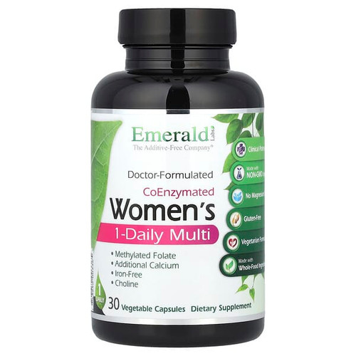 <img alt="Emerald Laboratories, CoEnzymated Womens 1-Daily Multi, 30 Vegetable Capsules" title="Emerald Laboratories, CoEnzymated Womens 1-Daily Multi, 30 Vegetable Capsules,743650003365"
