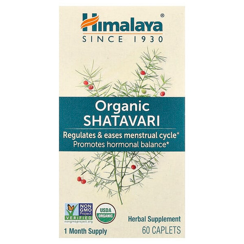 <img alt="Himalaya, Organic Shatavari, 60 Caplets" title="Himalaya, Organic Shatavari, 60 Caplets,605069410014"