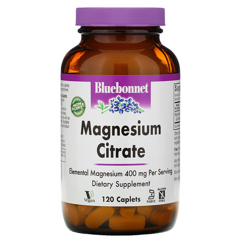<img alt="Bluebonnet Nutrition, Magnesium Citrate, 400 mg, 120 Caplets" title="Bluebonnet Nutrition, Magnesium Citrate, 400 mg, 120 Caplets,743715007314"