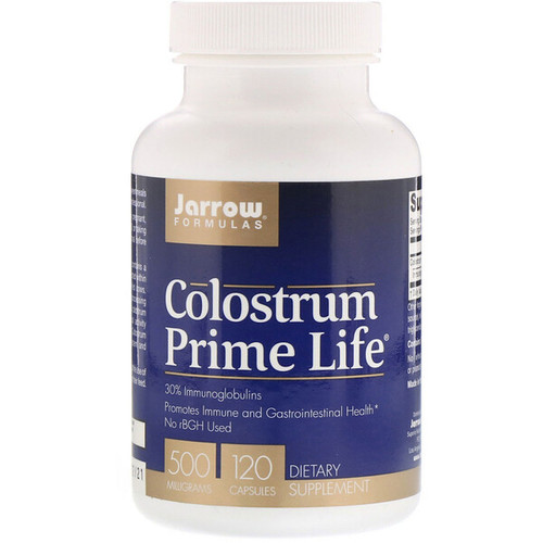 <img alt="Jarrow Formulas, Colostrum Prime Life, 500 mg, 120 Capsules" title="Jarrow Formulas, Colostrum Prime Life, 500 mg, 120 Capsules,790011210108"