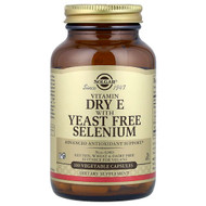 <img alt="Solgar, Vitamin Dry E with Yeast Free Selenium, 100 Vegetable Capsules" title="Solgar, Vitamin Dry E with Yeast Free Selenium, 100 Vegetable Capsules,033984033511"