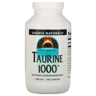 <img alt="Source Naturals, Taurine 1000, 1,000 mg, 240 Capsules" title="Source Naturals, Taurine 1000, 1,000 mg, 240 Capsules,021078020691"